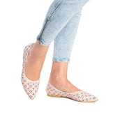 Pantofi Dama din Piele Naturala,Amelia,roz